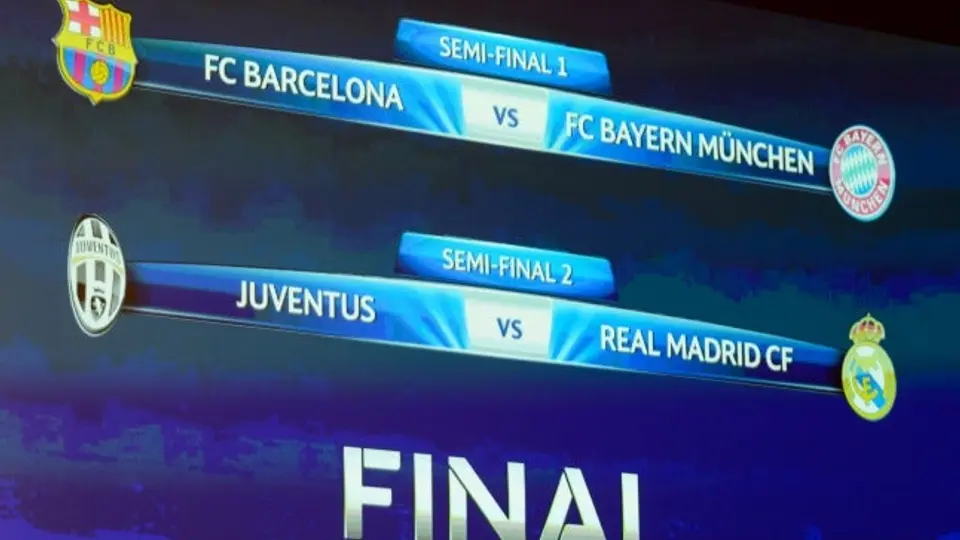 Quedan listas las Semifinales de Champions