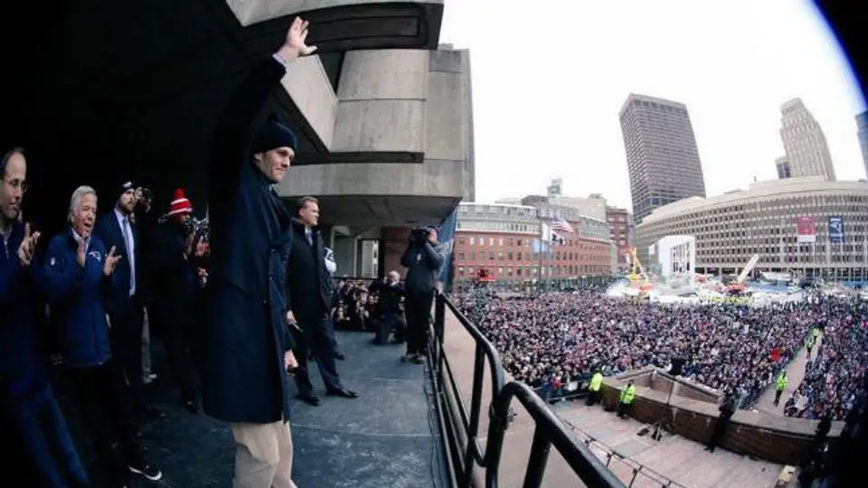 Afición le da cálida despedida a los Patriotas en Foxboro