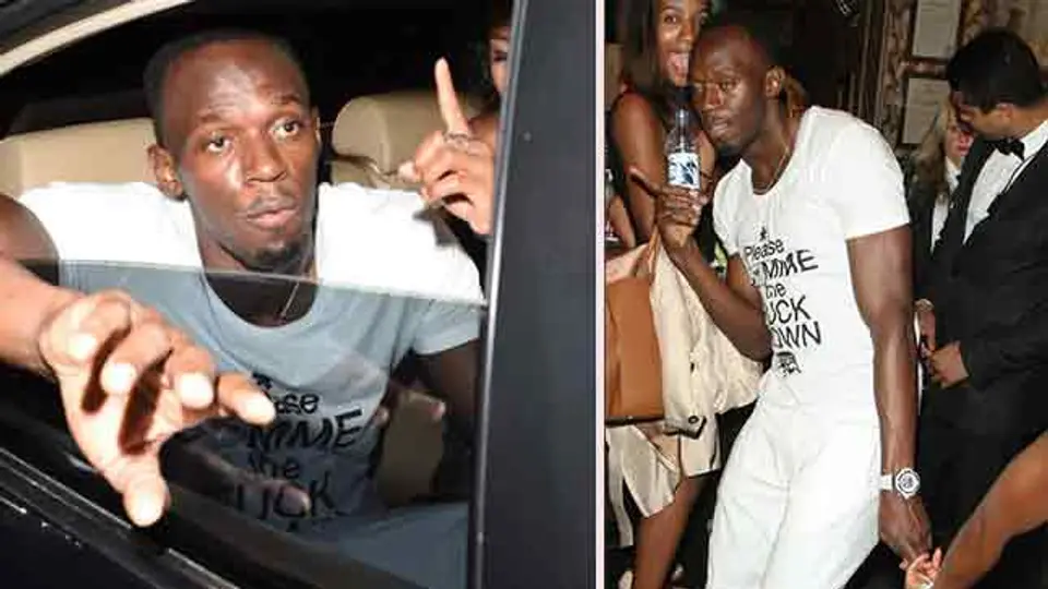 En Londres, la 'maratónica' fiesta de Bolt