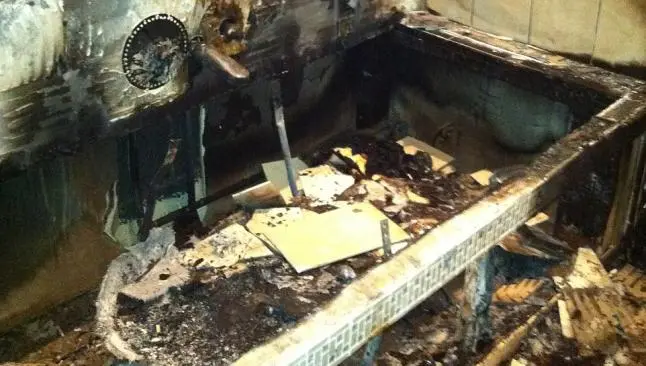 Revelan fotos de incendio provocado por Balotelli