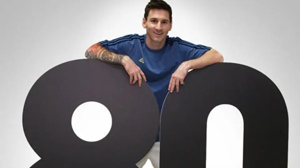 Messi celebra 80 millones de fans en Facebook
