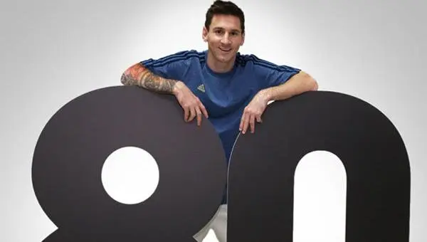 Messi celebra 80 millones de fans en Facebook