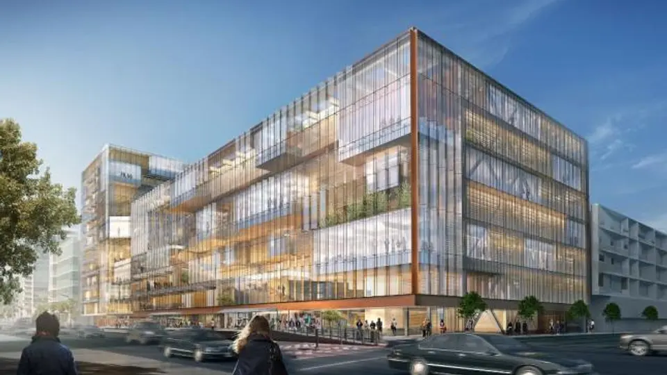 Uber construye edificio transparente