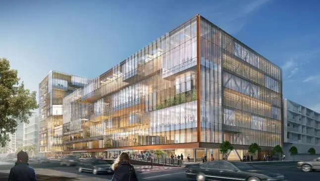 Uber construye edificio transparente