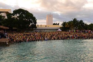 Muere competidora del Ironman en Cozumel