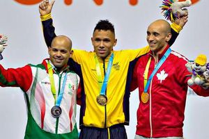 Bredni Roque, Medalla de Plata en halterofilia