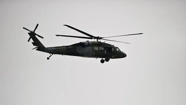 Muestran video de helicóptero que explota después de aterrizar