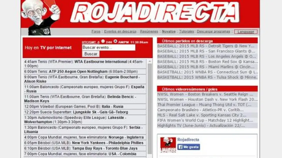 Jueza española ordena a Rojadirecta dejar de transmitir futbol