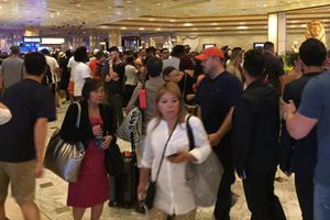 Locura total en el MGM previo al Mayweather-Pacquiao