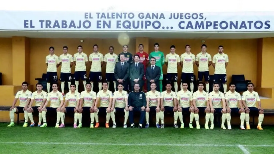 América se toma la foto oficial del Apertura 2014