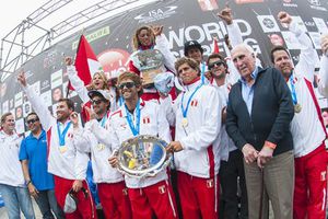 Perú, campeón del Mundial de surf del 50 aniversario de la ISA