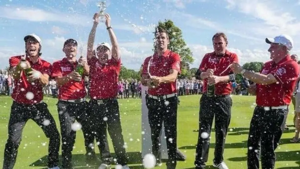 Gareth Bale gana torneo de golf con Gales
