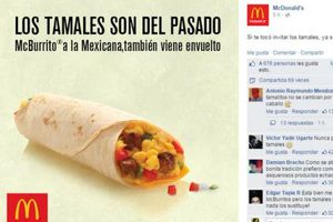 McDonalds, criticado por pedir cambio de tamales por burritos