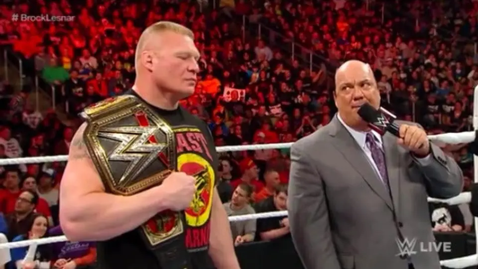 'Lesnar puede unificar títulos de UFC y WWE': Heyman