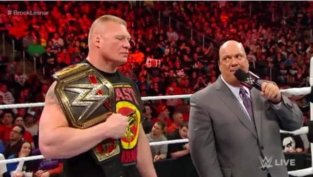 'Lesnar puede unificar títulos de UFC y WWE': Heyman