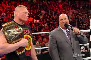 'Lesnar puede unificar títulos de UFC y WWE': Heyman