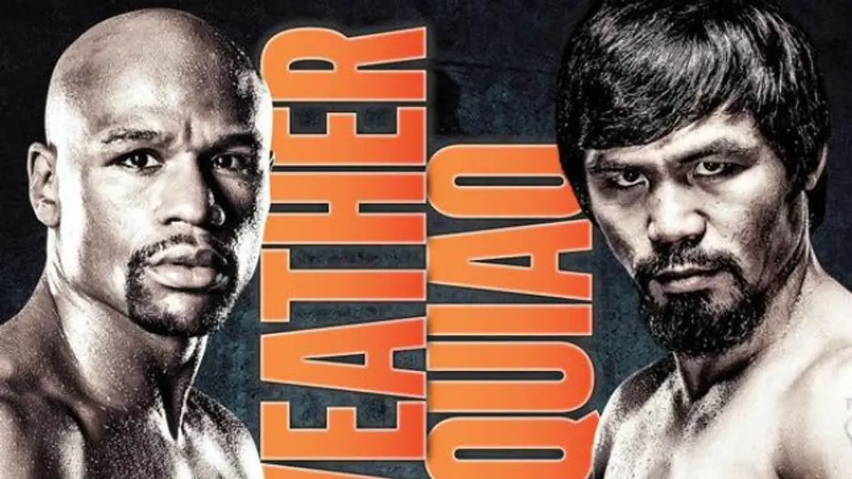 Revelan póster oficial de la pelea Mayweather-Pacquiao