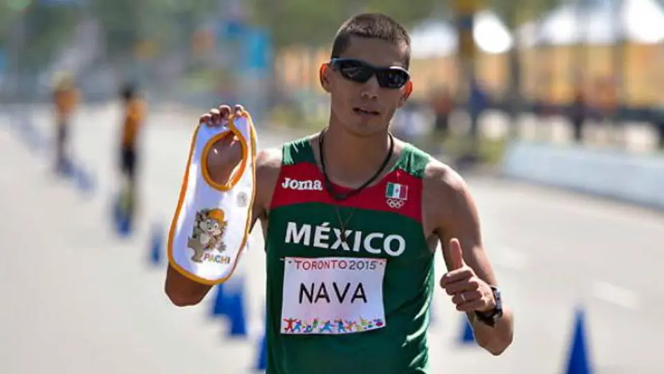 Horacio Nava logra medalla de Bronce en marcha