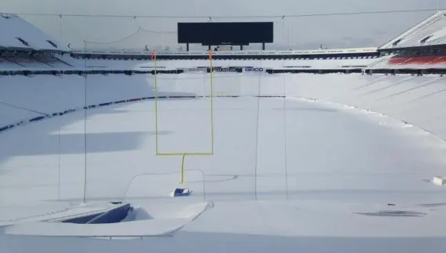 NFL pospone el Jets-Bills por fuerte nevada