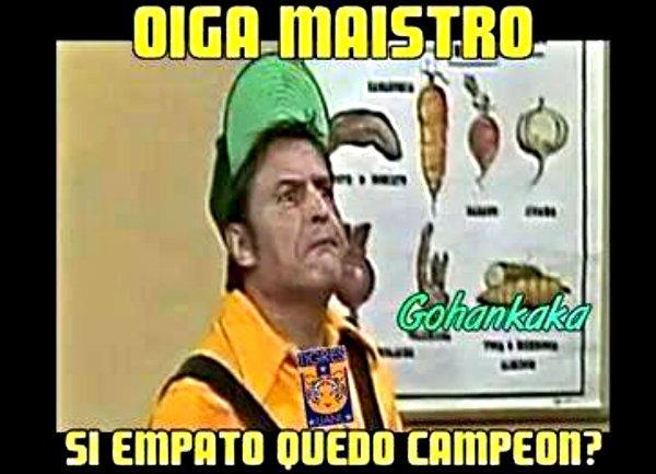 Los memes de la Gran Final, América-Tigres