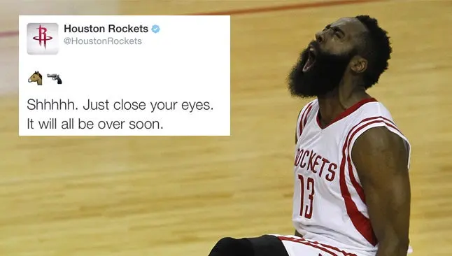 Rockets 'trollea' a Mavericks por eliminación en Playoffs