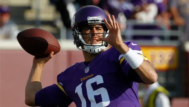 Matt Cassel será el mariscal titular de Vikingos