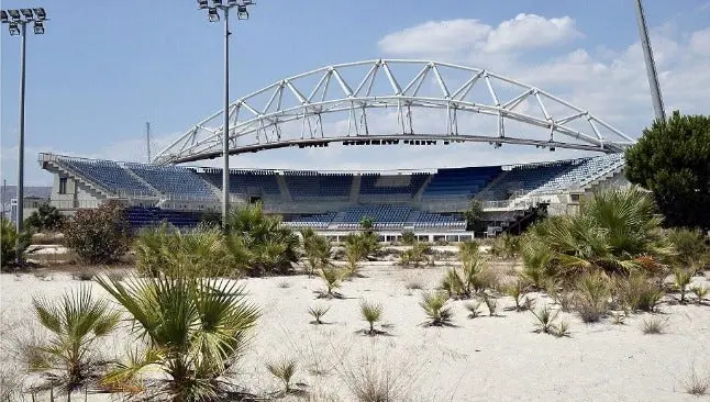 Instalaciones de Atenas 2004 están abandonadas