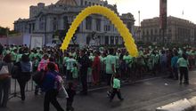 Carrera IMSS mantiene récord de más padres e hijos corriendo