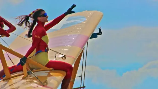 Wing Walkers, bailarines de altura' y vértigo