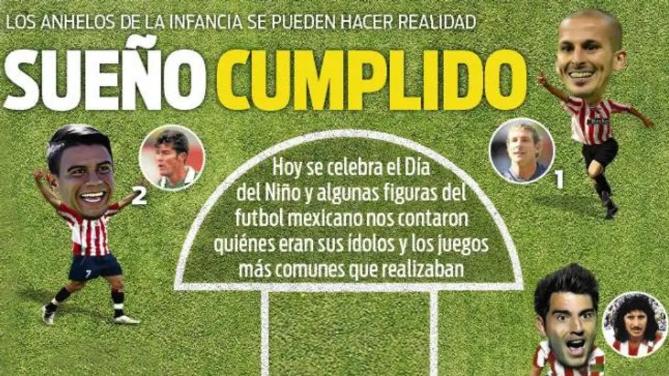 Jugadores comparten sueños cumplidos de la infancia