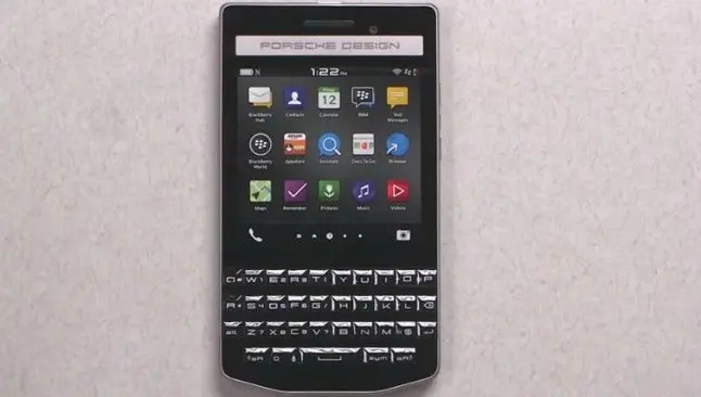 Porsche diseña el P9983 para BlackBerry