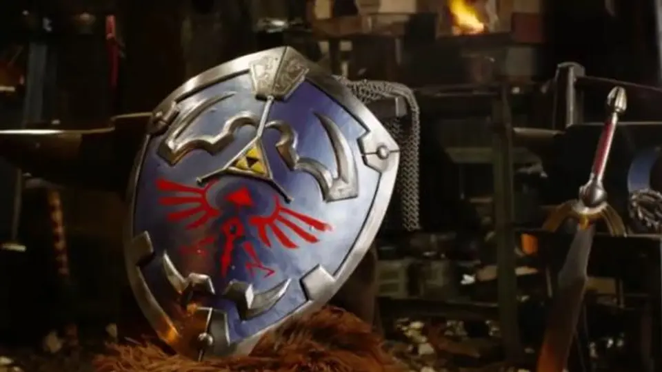 Forjan escudo de Link en la vida real