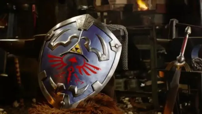 Forjan escudo de Link en la vida real