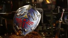 Forjan escudo de Link en la vida real