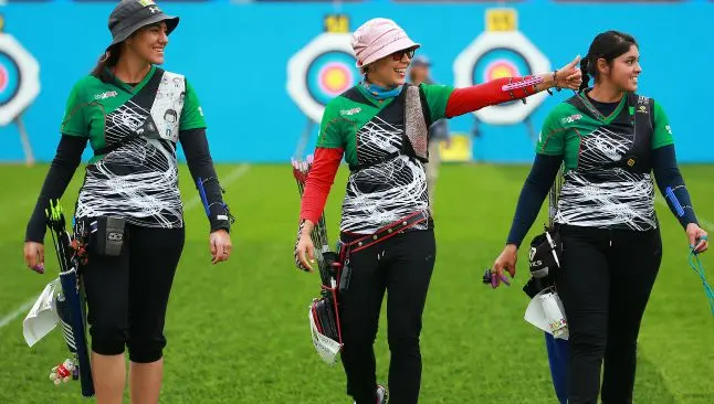 Equipo femenil de tiro con arco obtiene Plata en JP