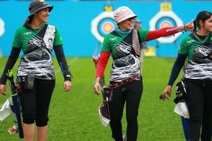 Equipo femenil de tiro con arco obtiene Plata en JP