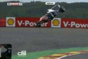 Piloto ruso vuela en pista de GP3 y sale ileso