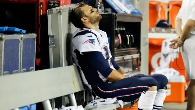 Tom Brady, en el ocaso de su carrera