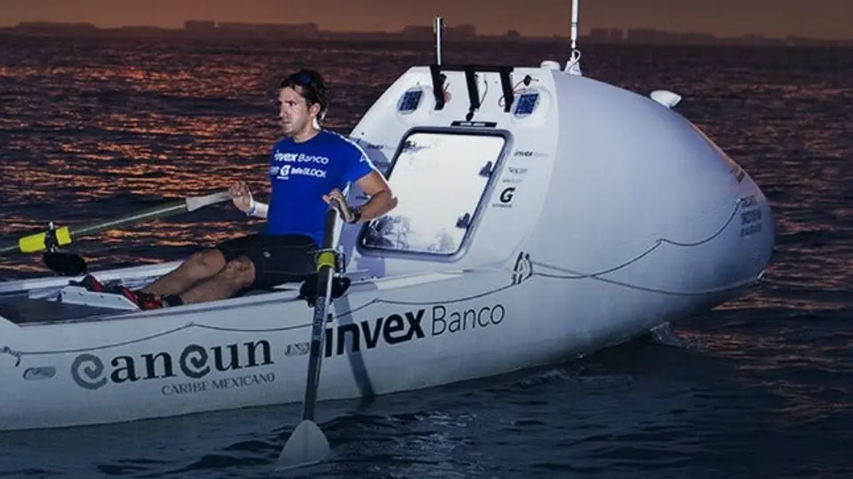Abraham Levy vive la aventura más extrema atravesando el Atlántico