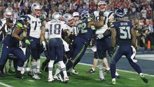 Cuatro jugadores reciben sanciones por pelea en Super Bowl