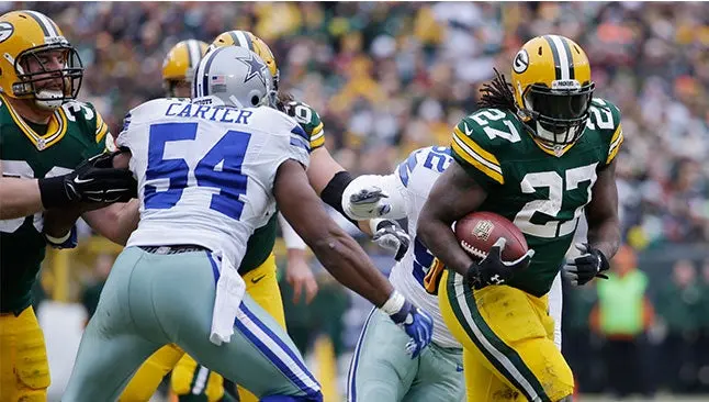 Eddie Lacy sufrió un ataque de asma contra Vaqueros