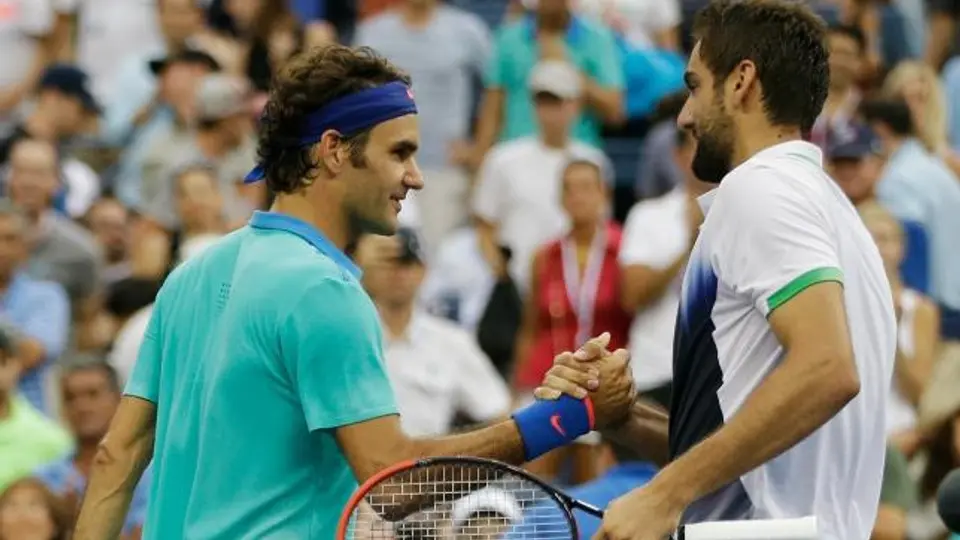 Cilic da la sorpresa y elimina a Federer del US Open
