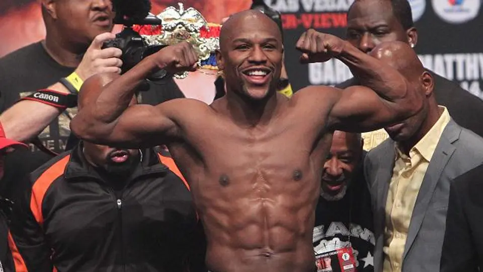Mayweather ganaría 70 mil dólares por segundo contra Pacquiao