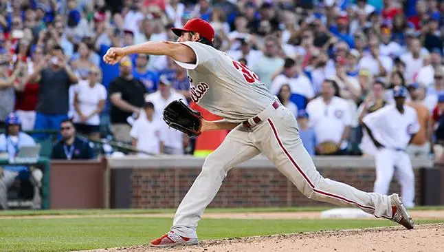Cole Hamels concreta el sin hit ni carrera