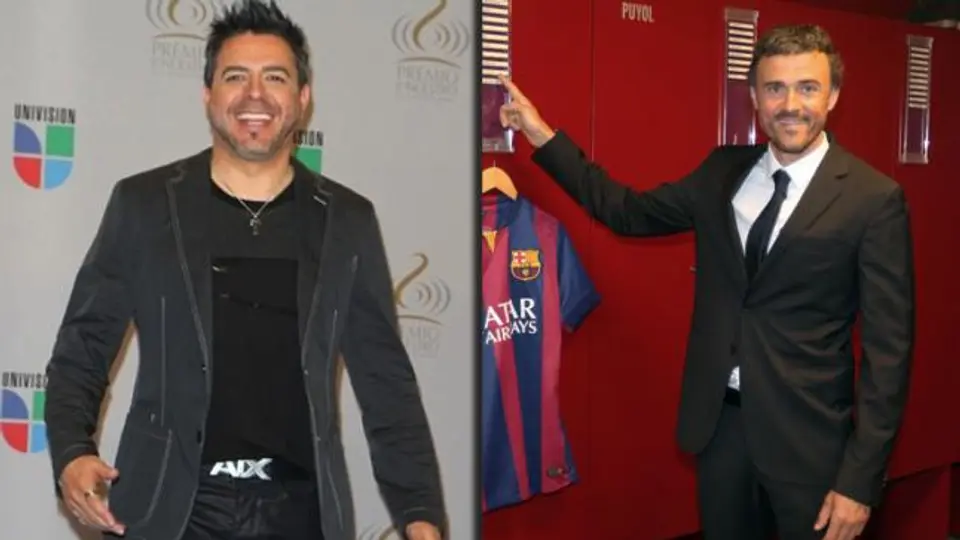 Se confunden de Luis Enrique e insultan a salsero tras el clásico
