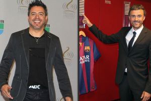 Se confunden de Luis Enrique e insultan a salsero tras el clásico