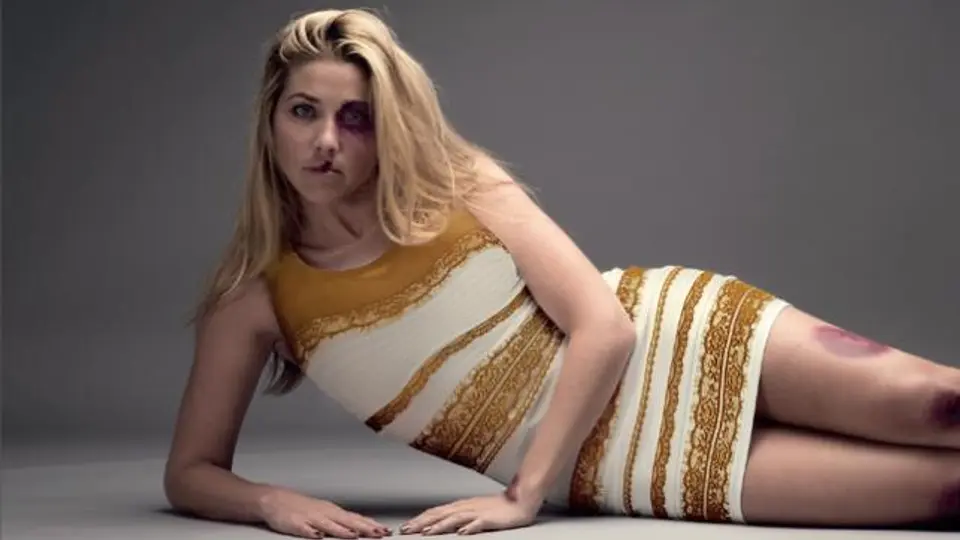 #TheDress ya es parte de una campaña contra la violencia doméstica