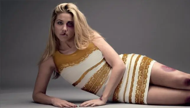 #TheDress ya es parte de una campaña contra la violencia doméstica
