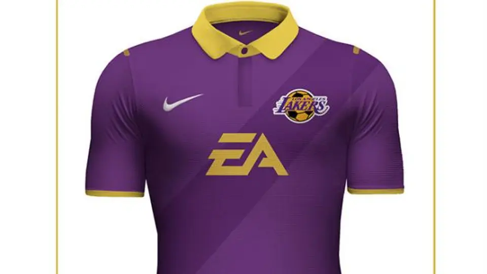 Así se verían los jerseys de la NBA si fueran de futbol