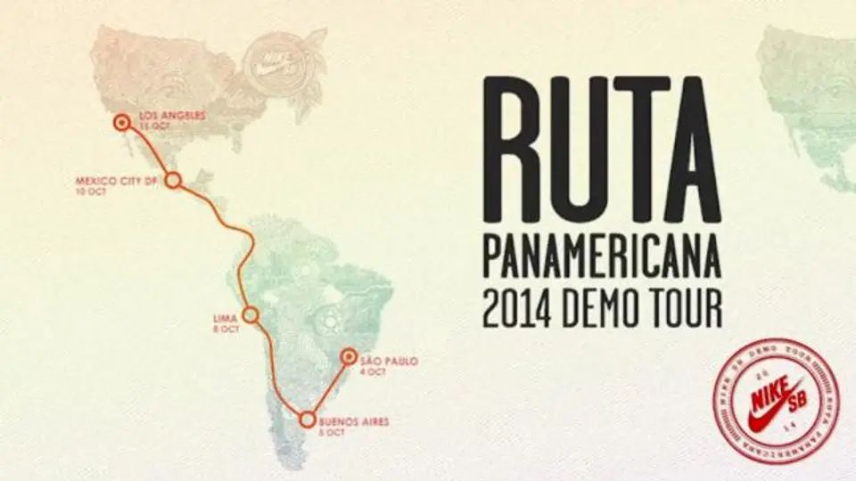 El Nike SB Ruta Panamericana llegará a México
